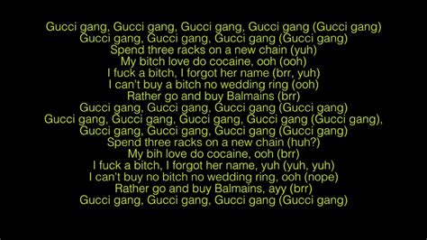 gucci agang lyrics